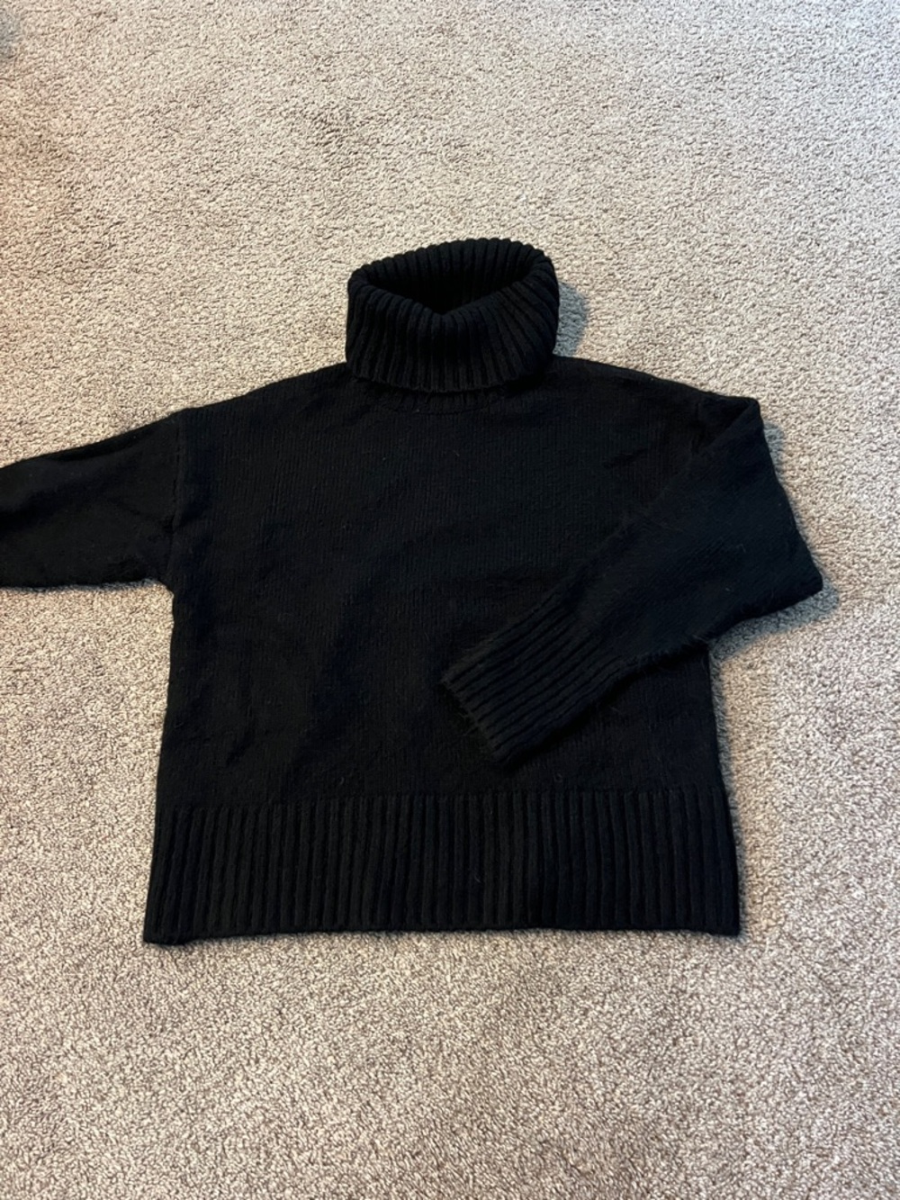 SO Black Knit Sweater